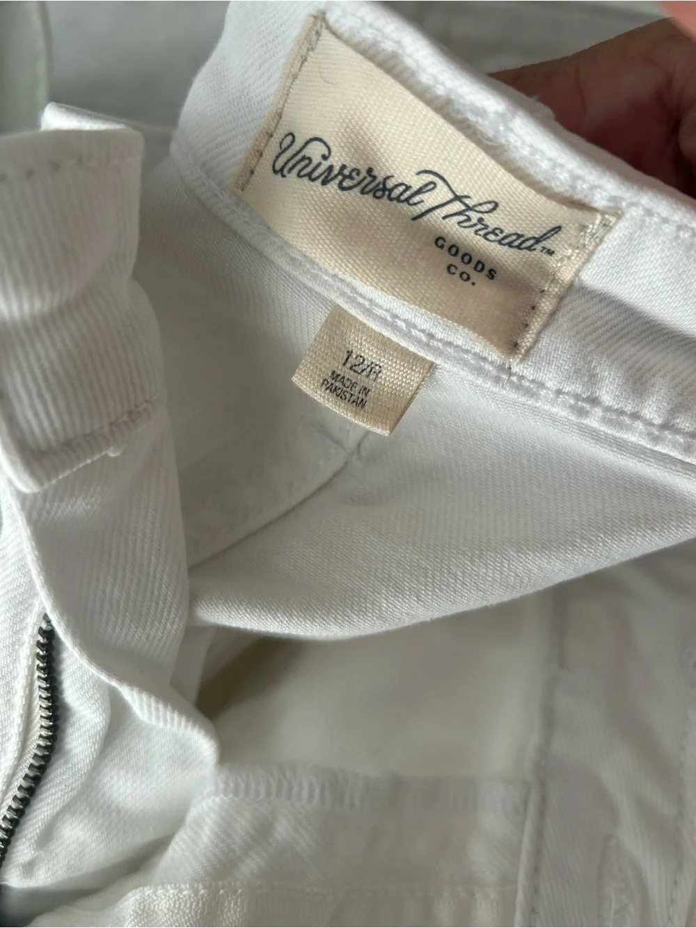 Universal Thread White Cotton Jacket - Picture 1 of 3